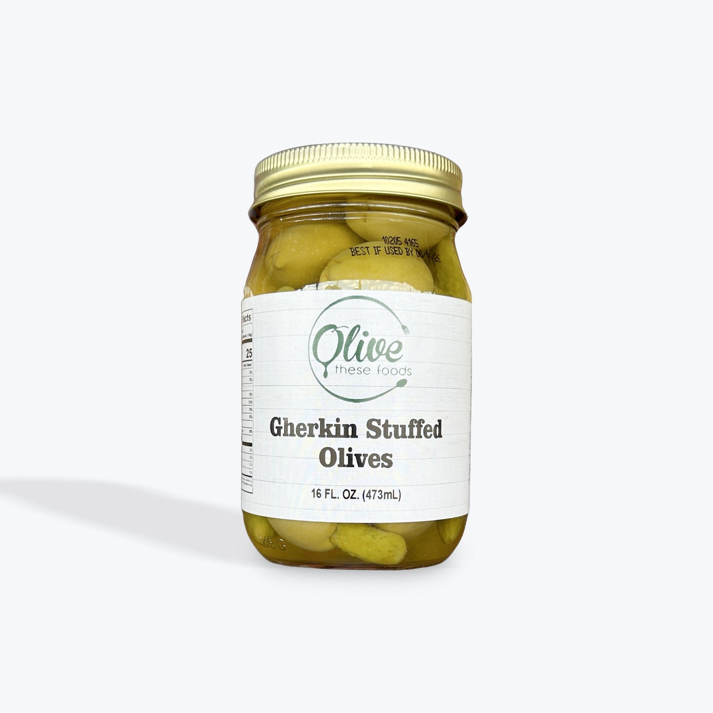 Gherkin Stuffed Olives by Olive These Foods – small - batch /olives