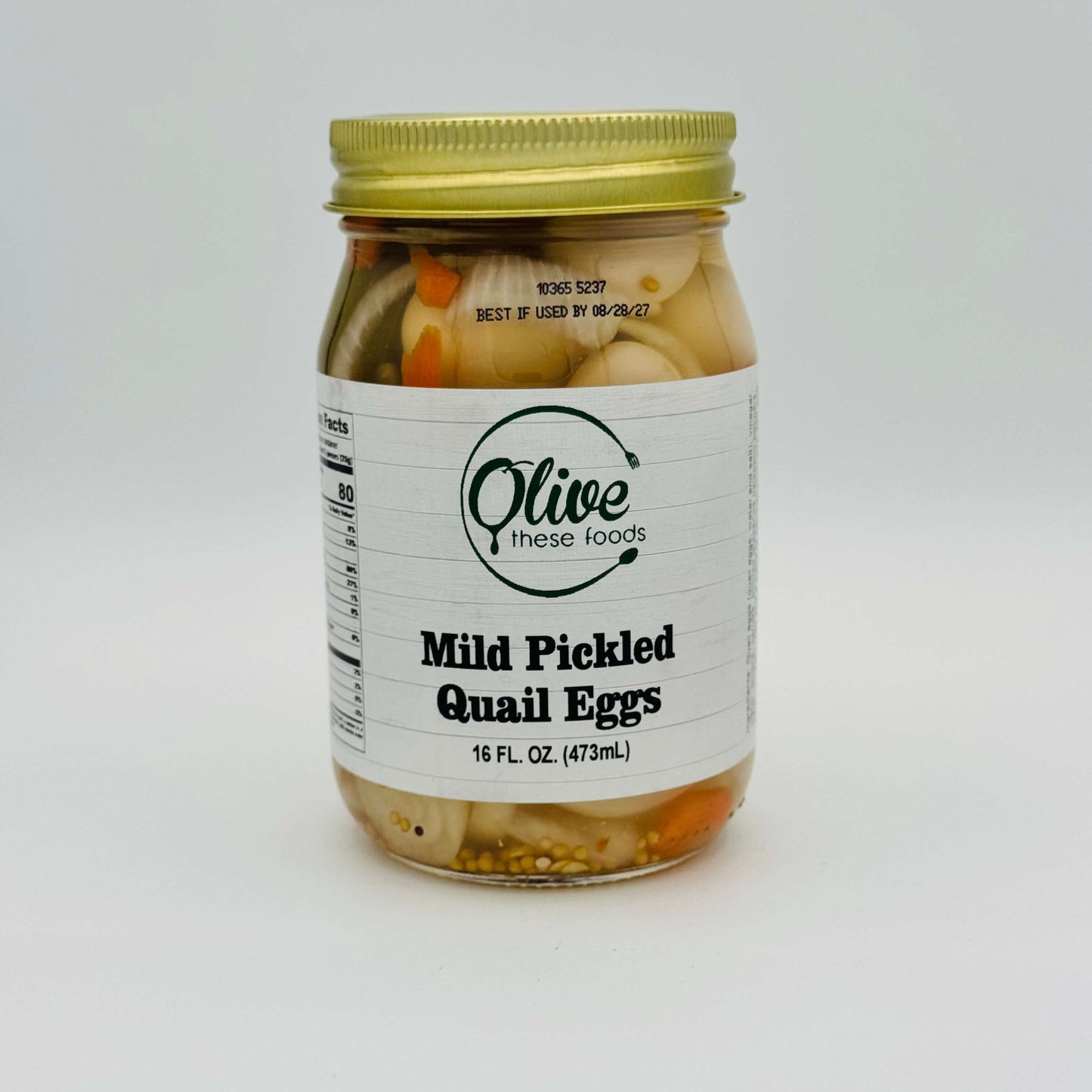 Mild Pickled Quail Eggs by Olive These Foods – small - batch /quail - eggs