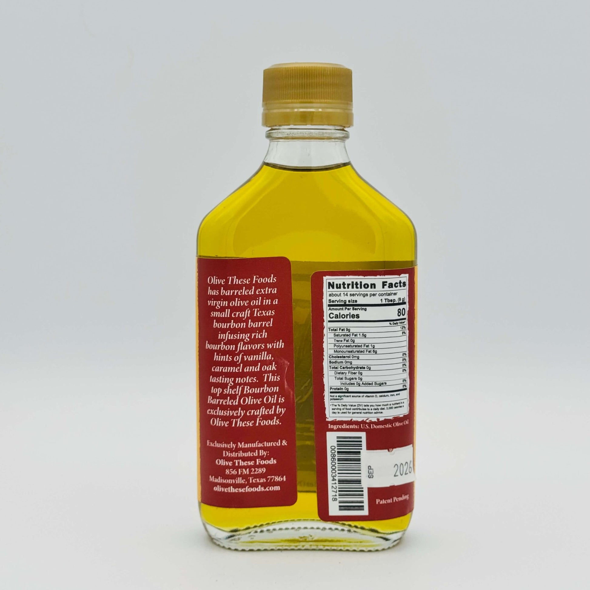 Bourbon Barreled Olive Oil by Olive These Foods – small - batch /olive - oil