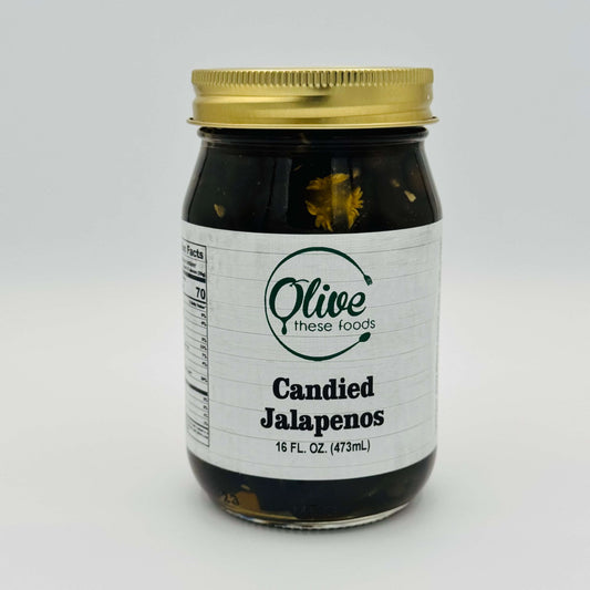 Candied Jalapenos (Cowboy Candy) by Olive These Foods – small - batch /pickles - and - vegetables