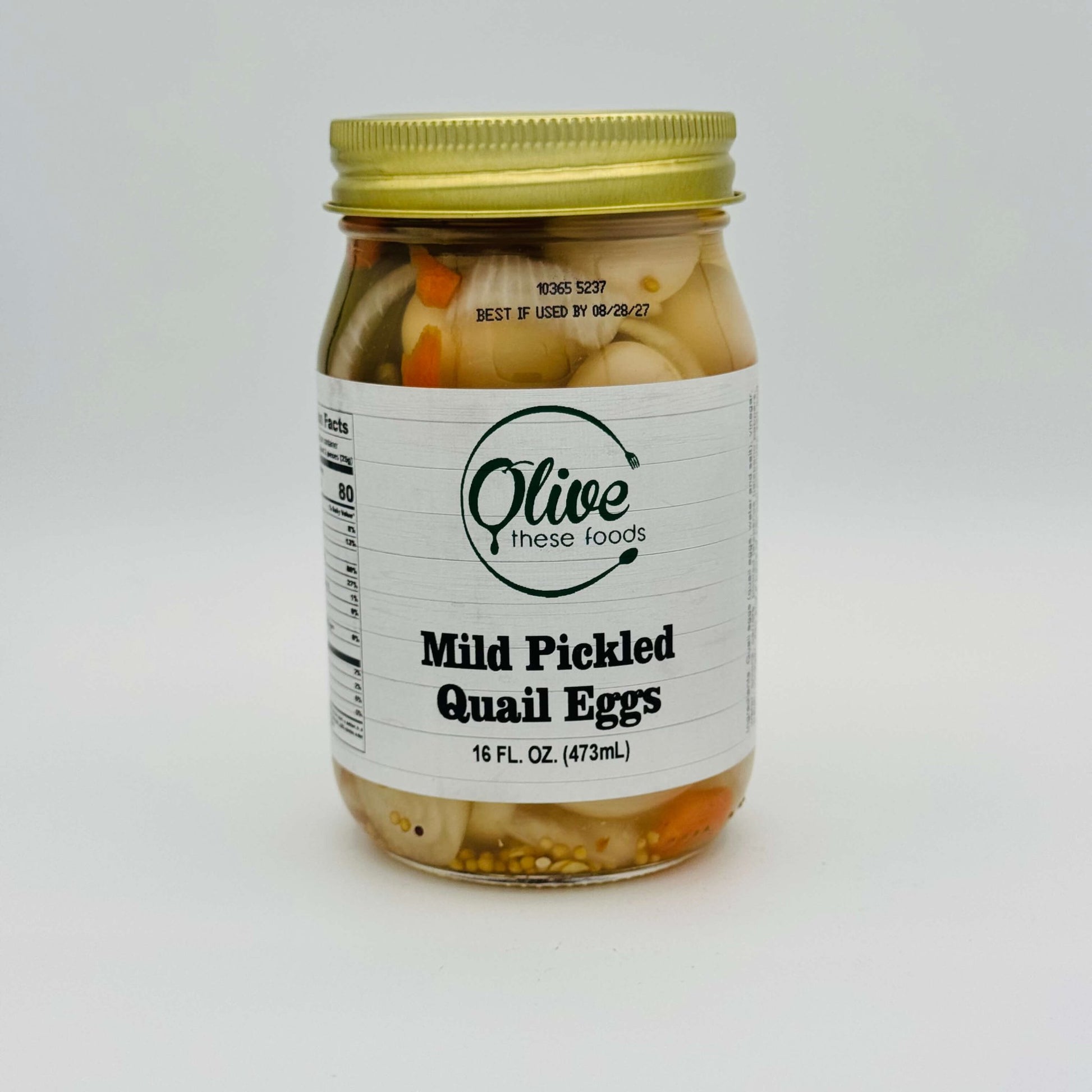 Mild Pickled Quail Eggs by Olive These Foods – small - batch /quail - eggs