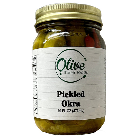 Pickled Okra by Olive These Foods – small - batch /pickles - and - vegetables