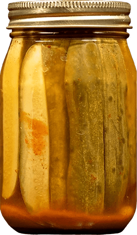 Spicy Fire Pickles by Olive These Foods – small - batch /pickles - and - vegetables